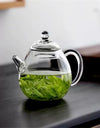 200ml Small Glass Teapot Tea Utensils Green Tea Flower Tea Maker  Home Heat-resistant Kungfu Tea Set Small Tea Pot Teaware