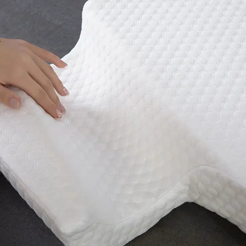 Left Arm Couple Pillow Orthopedic Memory Foam Protect Cervical Vertebra Release Arm Pain Pressure Pillow for Side Sleeper