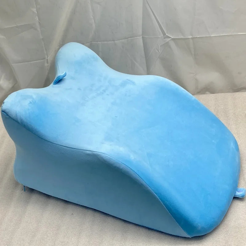 Memory Foam Pillow for Belly S Multi-Functional Soft Hard Dual Use Y-aped Multi-Layer Combination Home Office