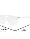 Clear Frame 100% anti-blue light glasses Clear Lens Anti fatigue Glasses Fashion Glasses Women And Man Computer Gaming Glasses
