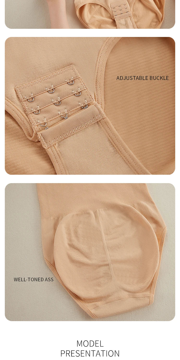 Women's Bodysuit Shapewear – Butt Lifter, Waist Trainer & Chest Enhancing Body Shaper