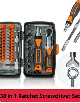 Multi Tools Screwdriver Set Ratchet Socket Wrench Combination Toolbox Hardware Precision Screw Bits Hand Tool Sets