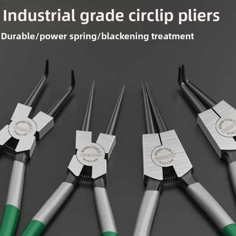 5/7/9/13 inch Snap Ring Pliers Set Lock Ring Circlip Pliers for Removing Installing Puller Locking Rings Shafts Hand Tool