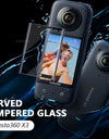 3D Curved Screen Protector for Insta360 X3 Tempered Glass Film Anti-scratch HD Insta360 Action Camera Accessories