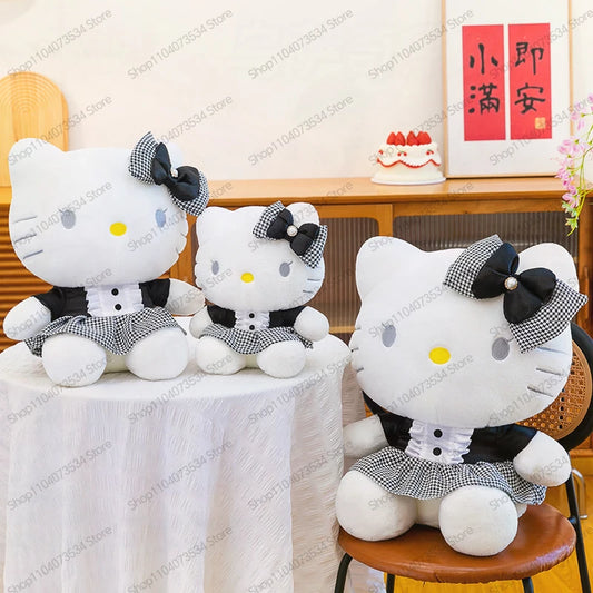 Black Cat Character Plush Stuffed Doll Pillow Toy