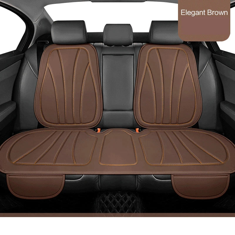 Karcle Car Seat Cover PU Leather Car Seat Cushion Breathable Auto Chair Cushions Pad Mat Universal Durable Four Seasons Pad Mat