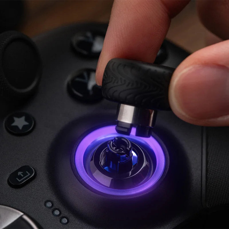 Wireless Gaming Controller with Swappable Parts and TMR Joysticks for Xbox and PC