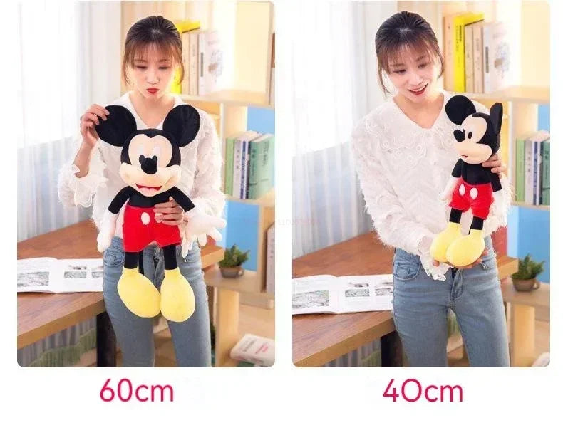 Cartoon Mouse Plush Doll Super Soft Crystal Velvet Pillow