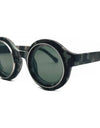 Summer Vacation Retro Steampunk Round Sunglasses Luxury Women Men Fashion Polarized Eyewear Uv400 Goggles
