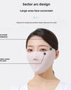 Breathable Sun Protection Face Mask For Men Women High Aesthetic Value Ice Silk Full Face Summer Sunshade Uv Protection