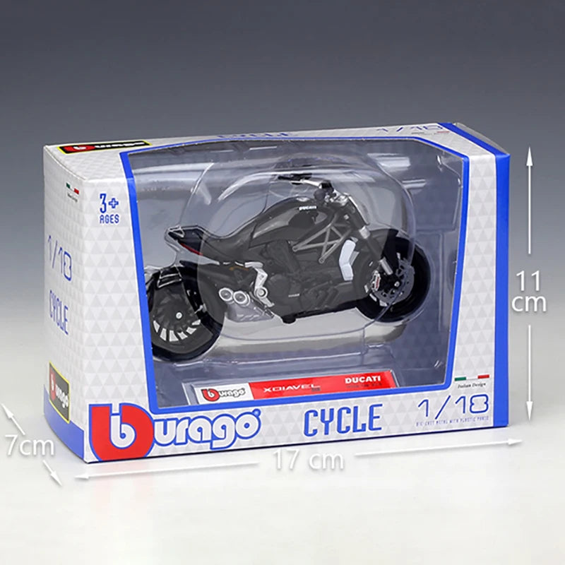 1 18 Scale Ducati XDiavel S 2016 Diecast Motorcycle Model