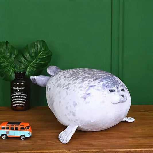Kawaii Seal Plush Toy 70 cm Soft Stuffed Animal Pillow