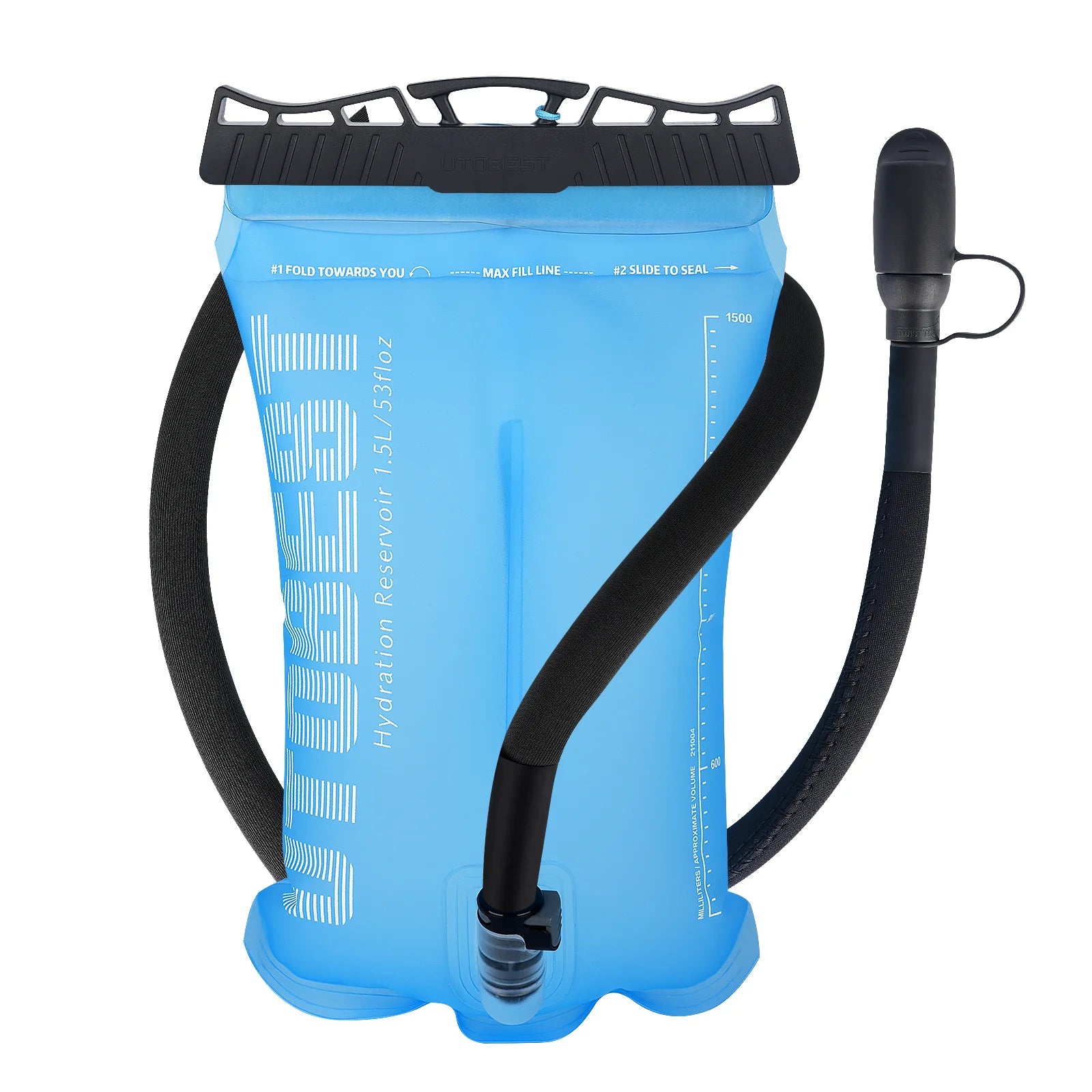 1.5L/2L/3L Water Bladder Hydration Pack Reservoir TPU Water Storage Bag for Camping Cycling Running Hiking