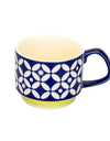 Japanese Flower Coffee Mug Set Retro Ceramic Milk Oats Mug Office Water Handgrip Cup Kitchen Party Drinkware Set 300ml