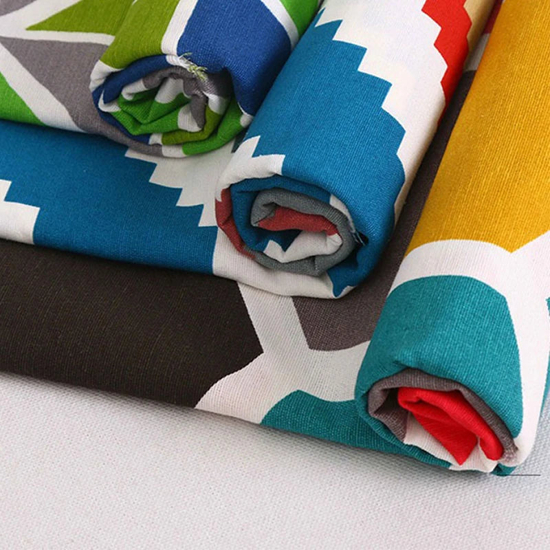 1M/2M/3M Factory spot supply printing canvas fabric, Handmade DIY sewing tent tablecloth, luggage and bags, home textile fabric