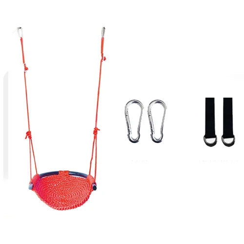 U-shape  Swing Indoor Outdoor  Home Courtyard Rope Net Seat Hanging Chair Playground Equipment