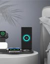 5 In 1 Wireless Charger Stand Pad For iPhone 15 14 13 Apple Watch Airpods Desk Phone Chargers Fast Charging Dock Station