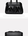 Crossbody Bag Soft Leather Handbag Shoulder Bag Luxury Large Capacity Casual Tote