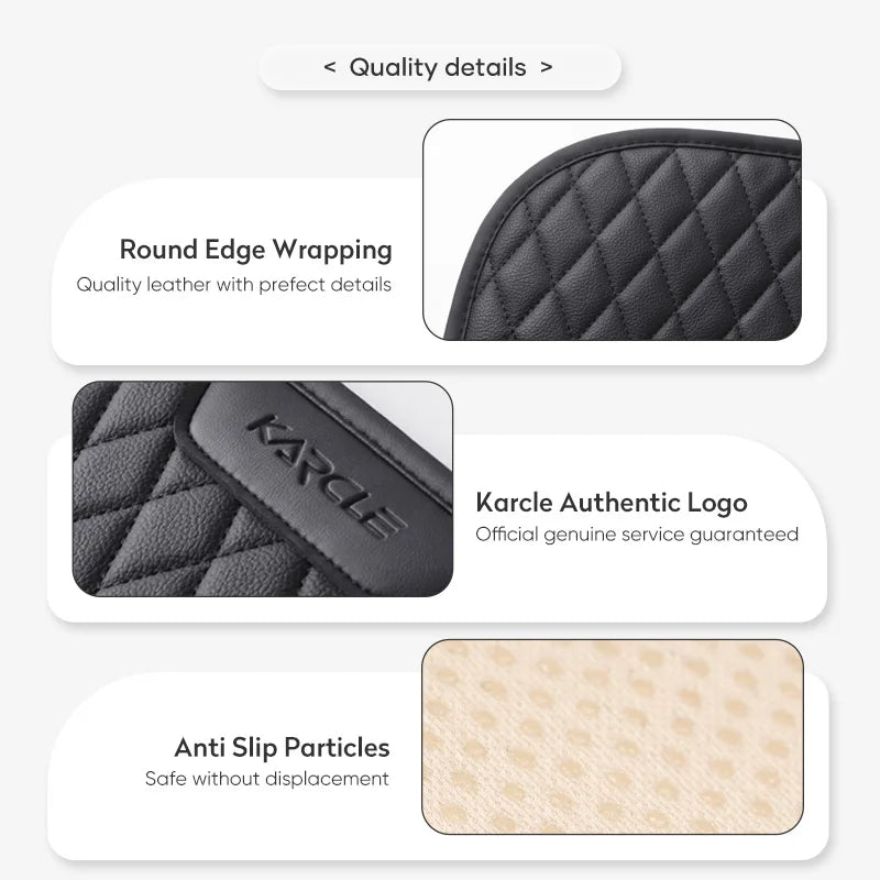 PU Leather Car Seat Protection Mat Car Seat Protector for Child Universal Car Safety Seat Mat Auto Security Rear Seat Covers