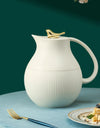 950ml Retro Insulated Flask Kettle Vacuum Thermal Water Coffee Carafe Household Portable Tea Pot Hot Water Bottle