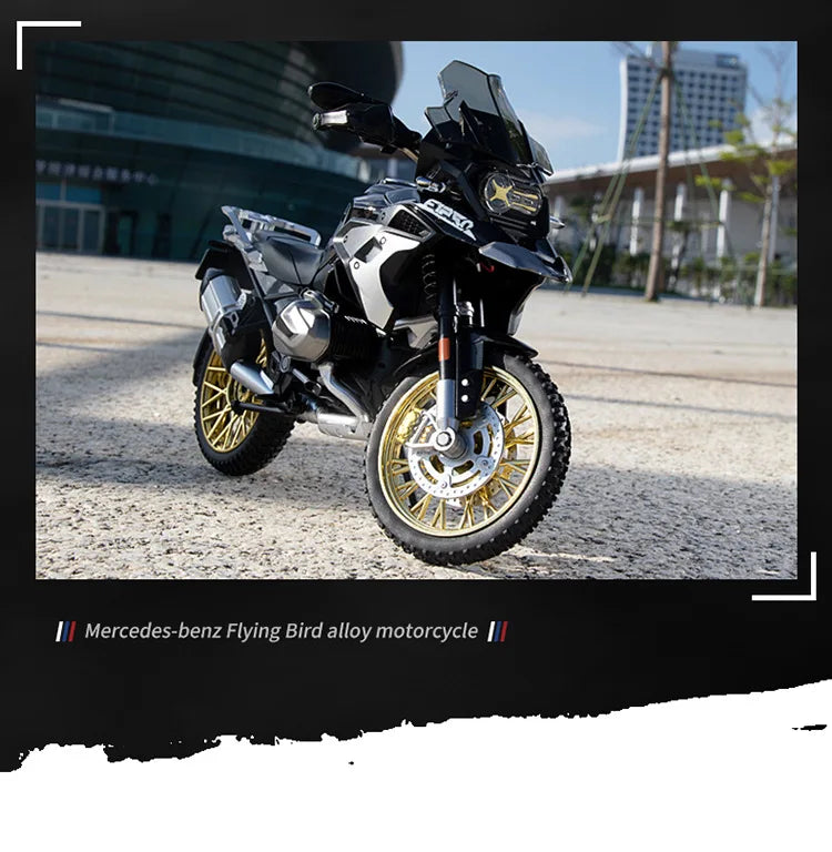 Diecast R1250 GS Adventure Motorcycle Model 1 to 10 Scale
