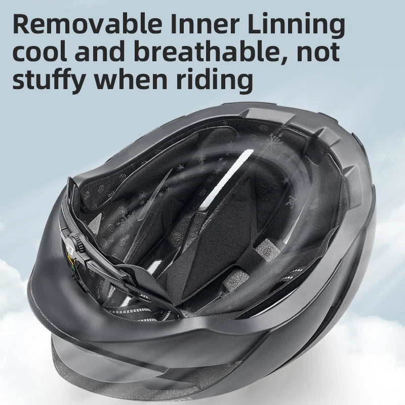 Bike Helmet Integrally-molded Ultralight Bicycle Helmet Breathable Adults Headwear Satey MTB Road Riding Cycling Helmet