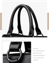 Crossbody Bag Soft Leather Handbag Shoulder Bag Luxury Large Capacity Casual Tote