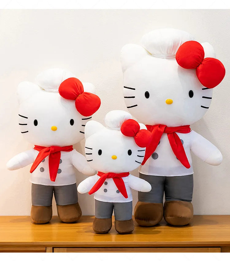 Cute Cat Character Plush Stuffed Doll Pillow Toy