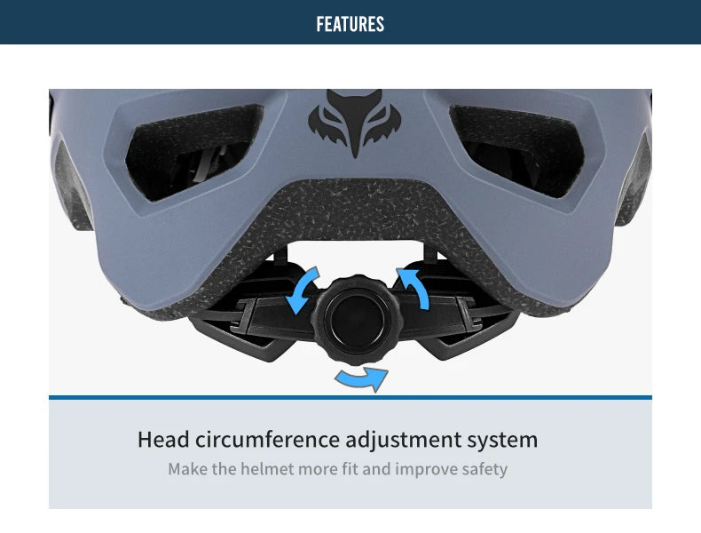 MTB Cycling Helmet With Adjustable Fit And Removable Padding