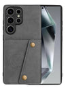 Multi Card Holders Wallet Case for Samsung S25 S24 S23 S22 Ultra Leather Back Phone Cover Cases