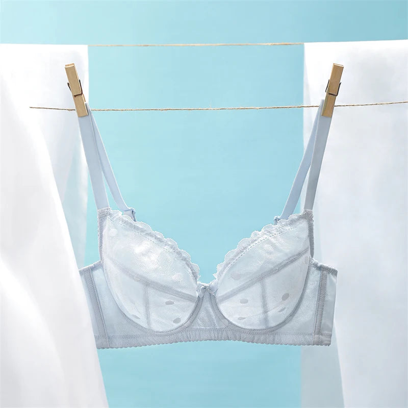 Womens Lace Underwire Minimizer Push Up Bra