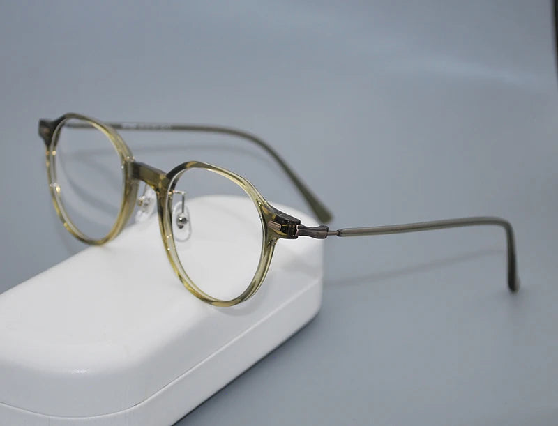 Frame Retro Round Eyewear Ultra light TR90 Small Size Eyeglasses Optical Prescription Glasses Frames
