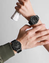 Couple Wristwatches Silicone Strap Sport Fashion Chronograph Waterproof  Clock Quartz Watch for Men Women