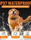 Automatic Anti Barking Dog Collar Rechargeable Electric Dogs Training Collar Dog Stop Barking Vibration Waterproof Collar