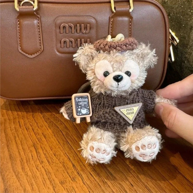 Duffy ShellieMay Plush Keychain Soft Stuffed Backpack Pendant 12cm