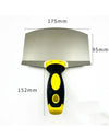 Stainless Steel Putty Knife Wall Paint Plaster Trowel Arc Ash Shovel Paint Feed Filling Scraper Blade Spatula Construction Tools