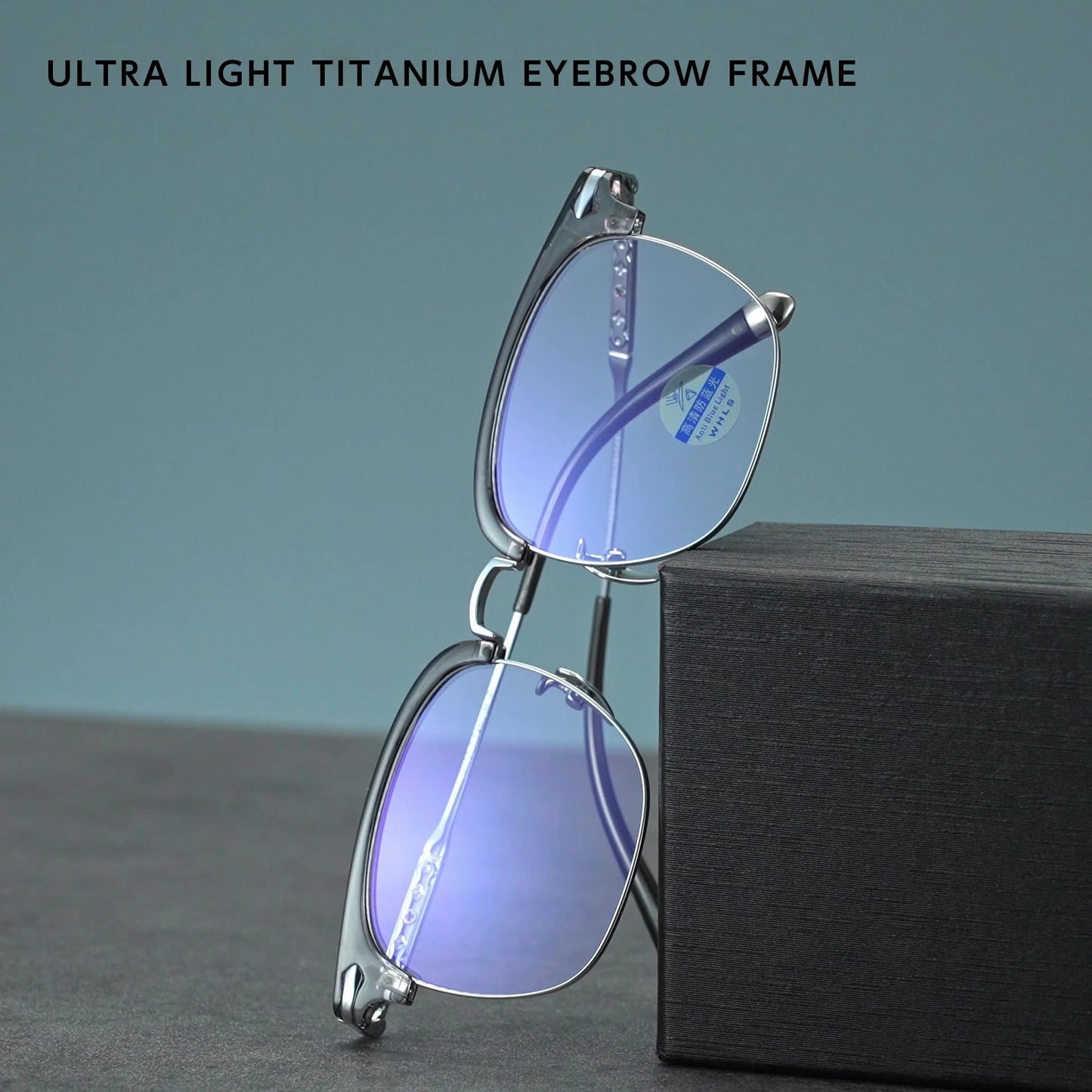 HONGMEI Ultra-light Myopia Prescription Glasses Optica Eyeglasses Hyperopia Reading High Quality Large Frame Square Retro Custom