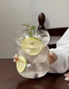 1/2/4pcs Wave Shape Glass Cup Tumbler Beverage Beer Glasses Heat-resistant Clear Drinking Glasses For Juice Coffee Cocktail