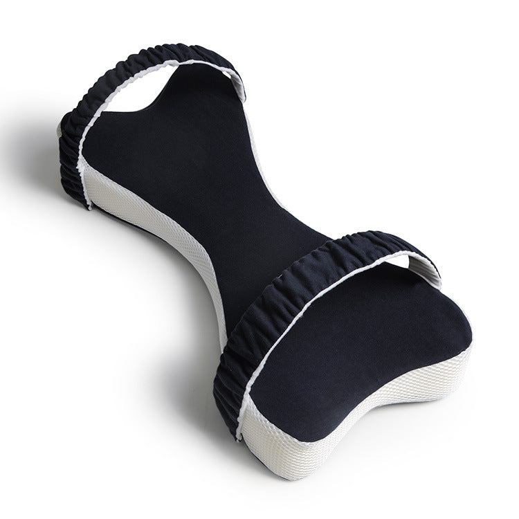 Multifunctional leg clamp pillow soft slow rebound memory cotton sleep pad foot pillow to maintain leg knee and hip curves
