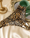 3Pcs/Kit Leopard Women Underwear Women's Brazilian Panties Thongs Tanga Underpants