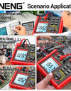 Digital Ohmmeter Insulation Resistance Meter 6000 Count Resistor Testers Capacitor Test Megohmmeter High Voltage Tool