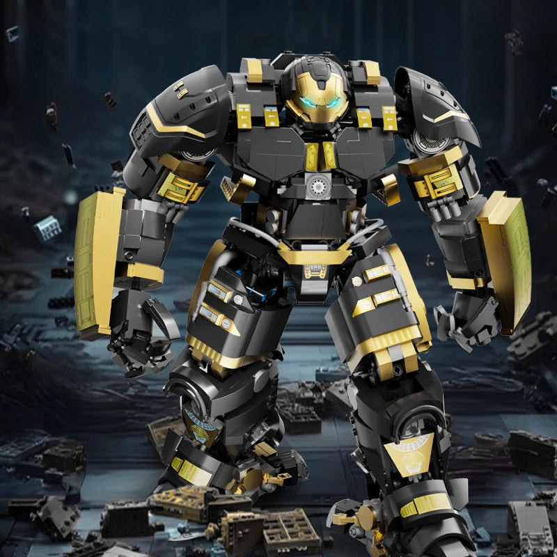 Hulkbuster Building Blocks MOC Model Iron Man Bricks Sets Marvel Superheroes DIY Toys for Boys Adult Collecting Toy
