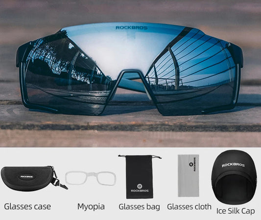 Cycling Glasses Polarized / Photochromic Lens Bike Sunglasses Men Women Glasses Eyewear Sports MTB Road Cycling Goggles