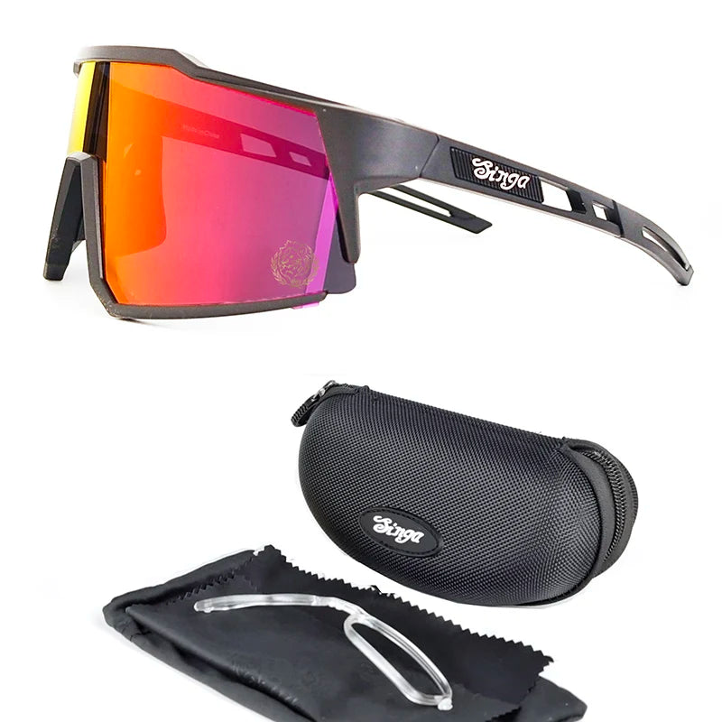 Photochromic Cycling Sunglasses UV400 Sports Bike Eyewear