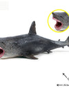 1pc Large Mosasaurus Megalodon Shark Dinosaur Figures Realistic Model Marine Animal Life Toy for Collection Party Favor Kid Gift