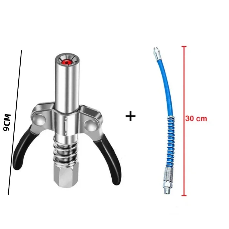 Grease Gun Coupler 10000 PSI NPTI/8 High Pressure Grease Nozzle Oil Pump Car Syringe Lubricant Tip Repair Accessories Lubricant