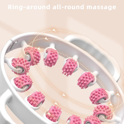 Round Massager Roller for Waist Abdominal Muscles Ring Leg Clip Stovepipe To Clear The Meridian Portable Cellulite Massage Tools