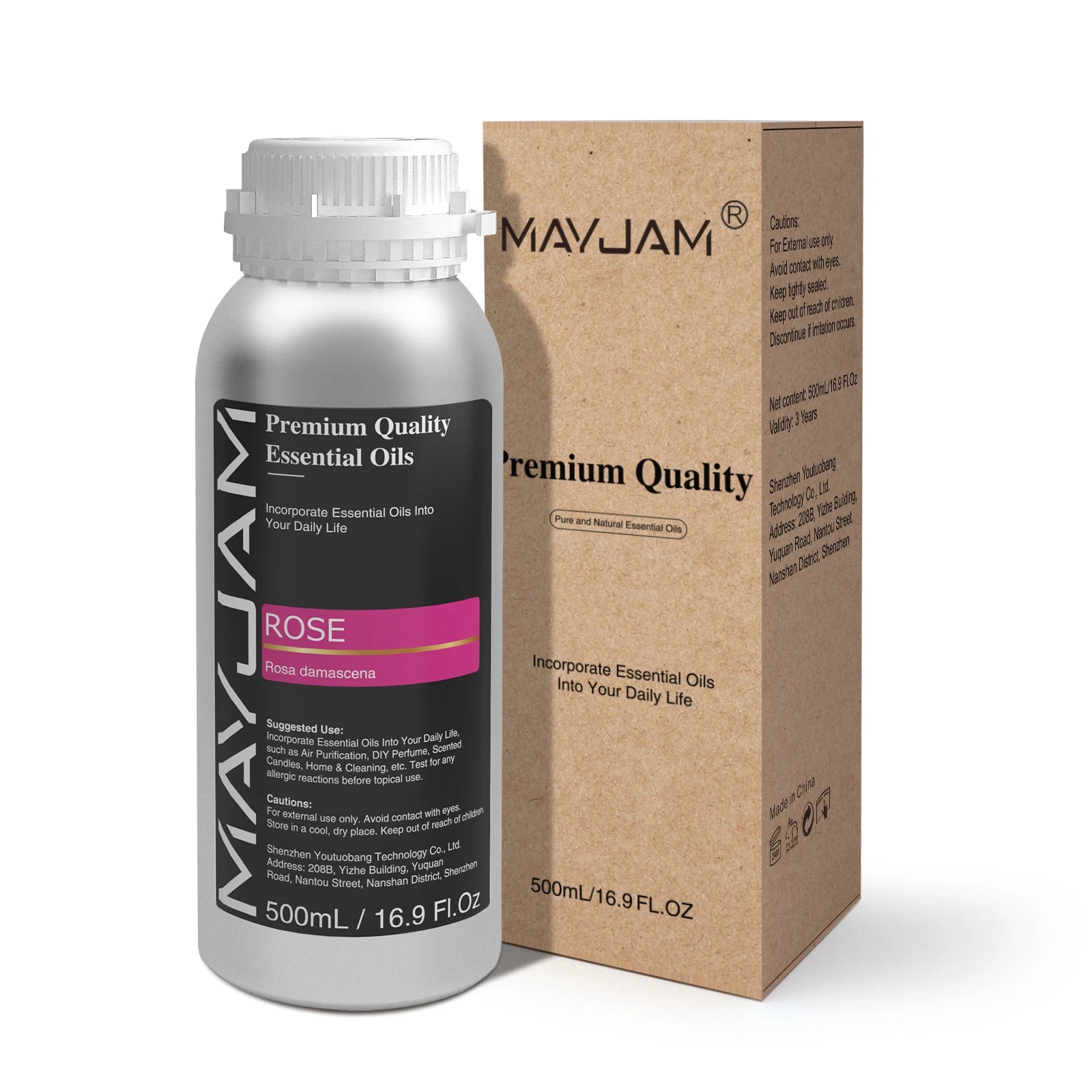 500ML Pure Natural Essential Oil For Humidifier Diffuser Jasmine Lavender Vanilla Eucalyptus Bergamot Lemon Aroma Oils