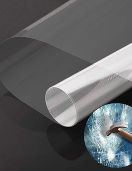 2/3/5M Transparent Safety Window Film Security Glass Protective Sticker Clear Film Anti Shatter Explosion Proof for Window Glass