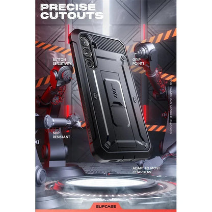 For Samsung Galaxy S24 FE Case (2024) UB Pro Heavy Duty Rugged Phone Case WITH Built-in Screen Protector & Kickstand